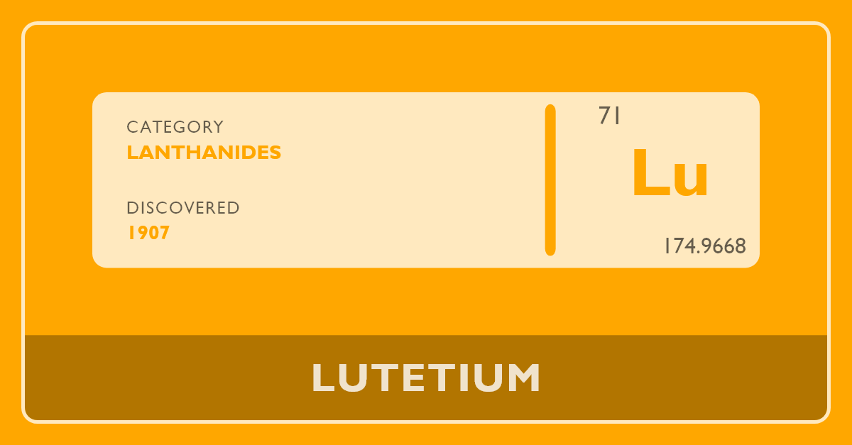 Lutetium, Rare Earth Element, Atomic Number 71