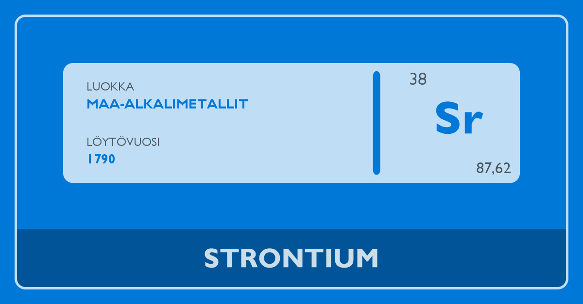 Strontium - Jaksollinen Järjestelmä