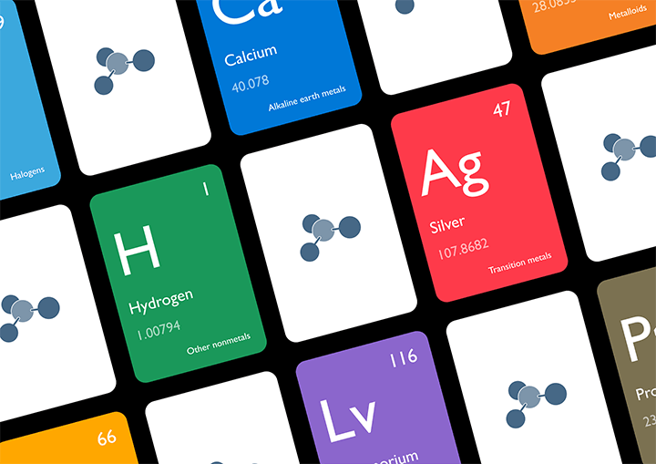 Periodic Table Flashcards #2 - Available in 42 languages